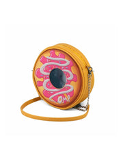 OH MY POP! ROSA BORSA A TRACOLLA ROTONDA CIAMBELLA POPNUT - ZENCOCCO