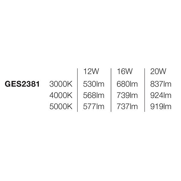 Paletto LED Diffuso GES2381 360° CCT 3000K/4000K/5000K IP65 in Alluminio Marrone Trattamento C4 - Gealuce