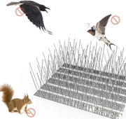 Spine di Difesa per Uccelli 4 Metri - Spine Antincroci per Balconi e Terrazze in Acciaio Inossidabile