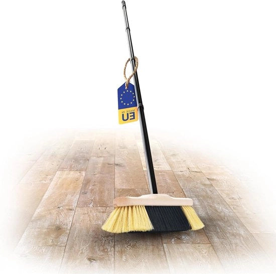 Aspirapolvere per pavimento stabile con setole di alta qualità e setole morbide - adatto per pavimenti in laminato e parquet