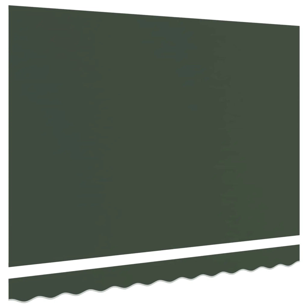 Telo di ricambio per tenda da sole Verde Scuro 6 x 3 m 964852