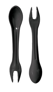 Posate in plastica Bali nero picker 6 pezzi blim veca