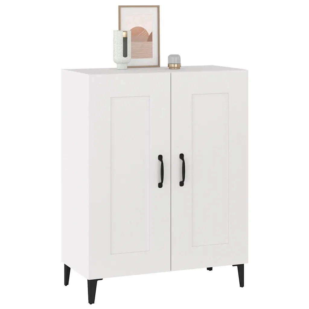 Credenza Bianca 69,5x34x90 cm in Legno Multistrato 812141