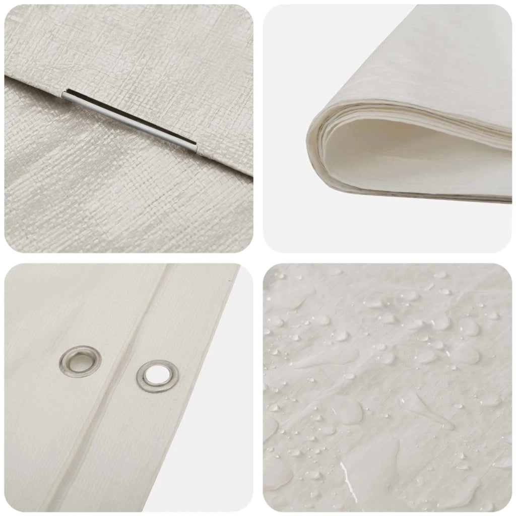Telo con Occhielli Bianco 3 x 3 m 90 gsm PE 42039384