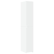 Buffet credenza cassettiera mobiletto mobile contenitore organizer cucina soggiorno salotto alto 30 x 42,5 x 185 cm legno ingegnerizzato bianco 02_0032255