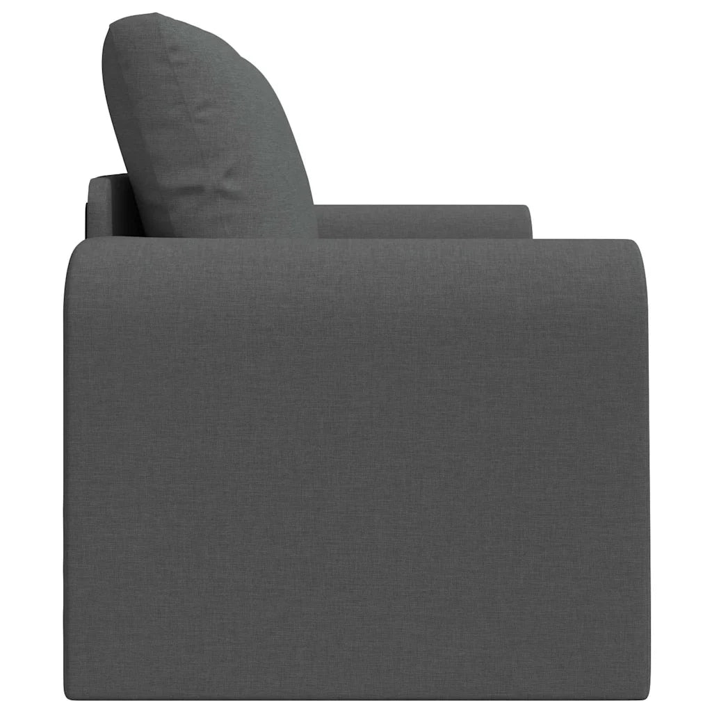 Divano letto 60cm Grigio scuro Tessuto 4106674