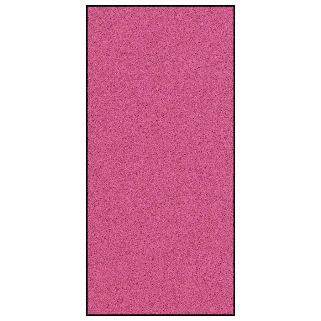 Tappetino Rosa e Nero 120 x 250 cm 100% Poliammide 4100741