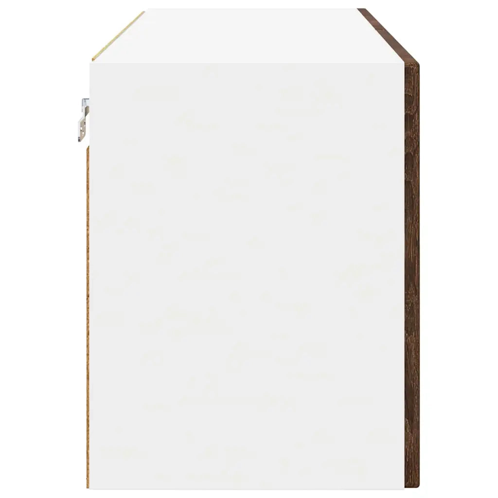 Mobile da cucina con porta 2 pz-Set di 2 Armadio da cucina Rovere Marrone 60 x 31 x 40 cm 222806