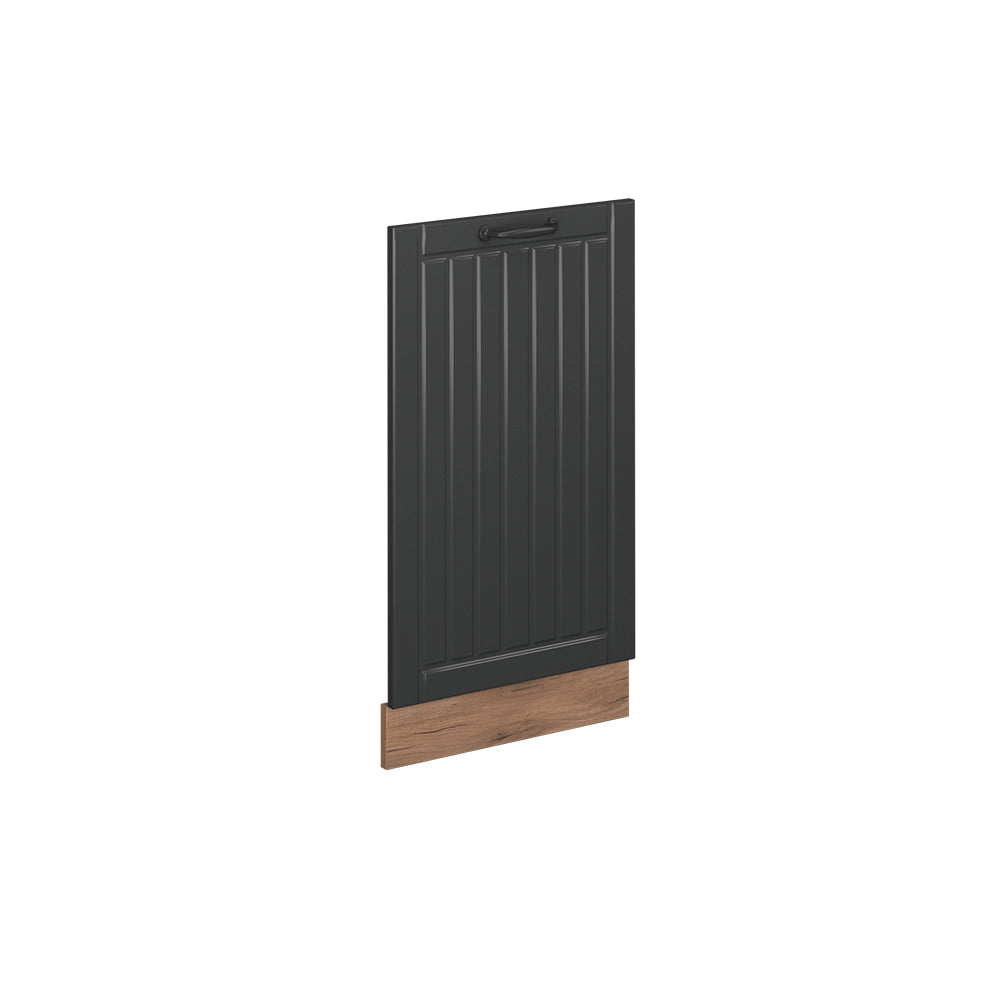 Vicco Pannello frontale della lavastoviglie Grigio scuro 45 cm senza piano di lavoro