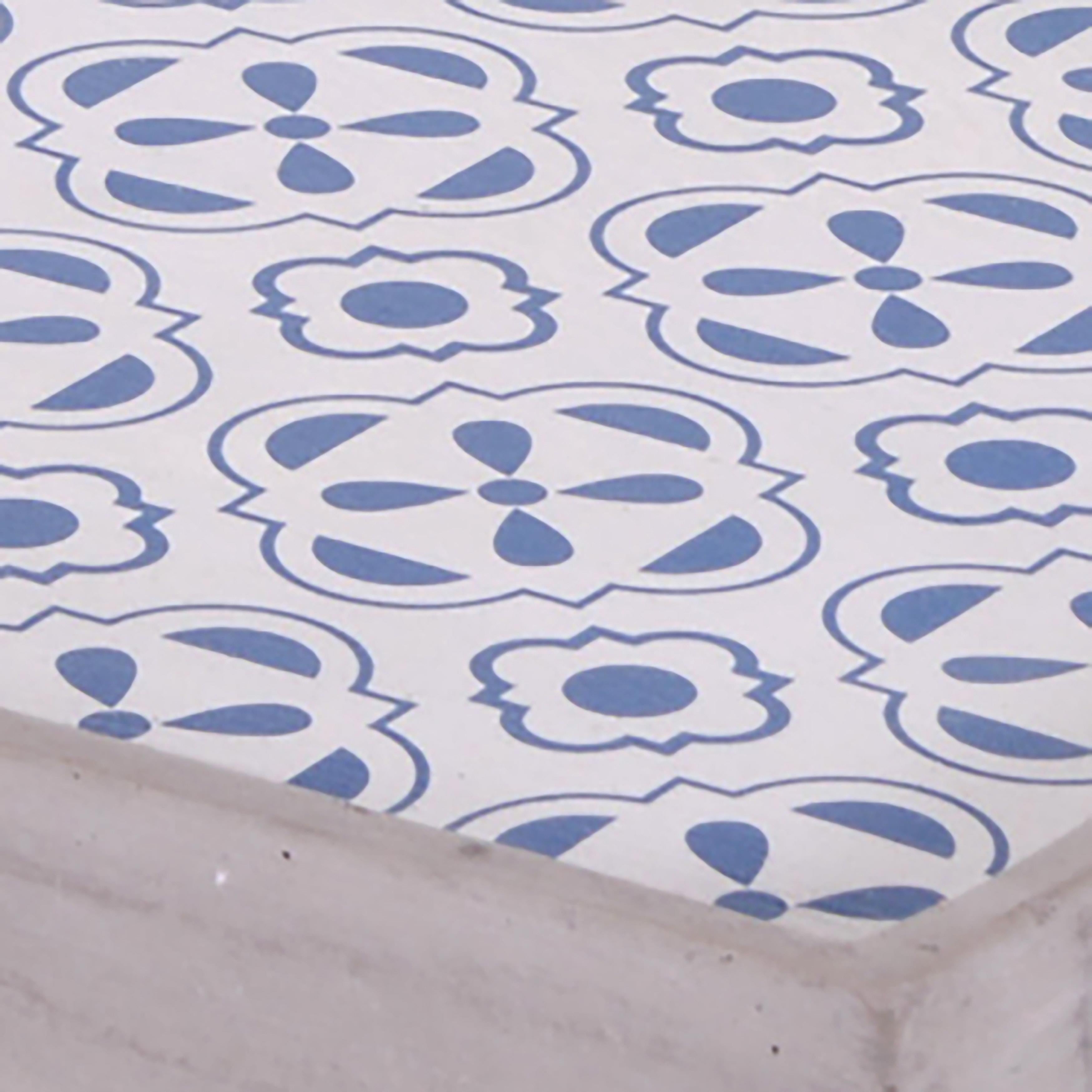 Vassoio in Ceramica Decorato Larghezza 30 cm