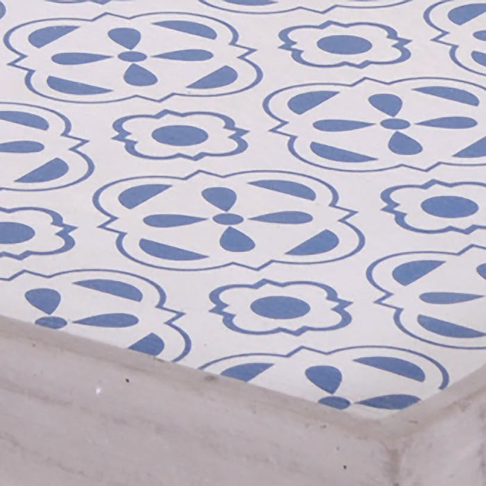 Vassoio in Ceramica Decorato Larghezza 30 cm