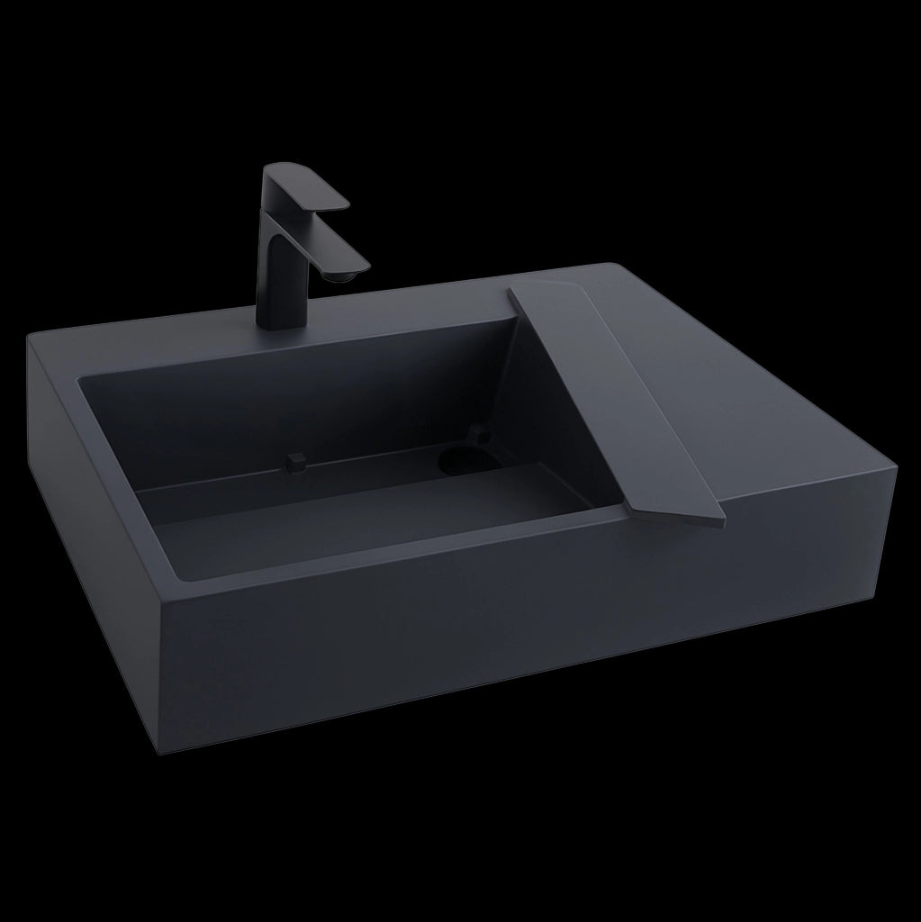 Lavabo In Conglomerato Archi 90 Cm Grey Matt