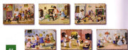 Quadretto quadro da Parete placca in metallo 20 x 30 cm 6 Modelli