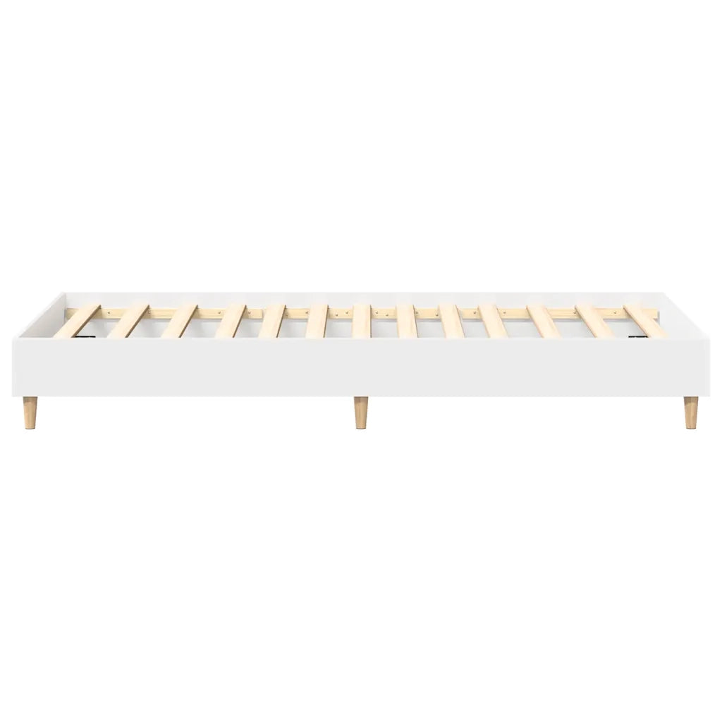 Giroletto senza Materasso Bianco 75x190 cm in Legno Multistrato 861093