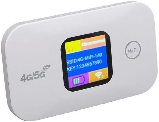 Ricevitore WiFi portatile 4G/5G per viaggi e campeggio