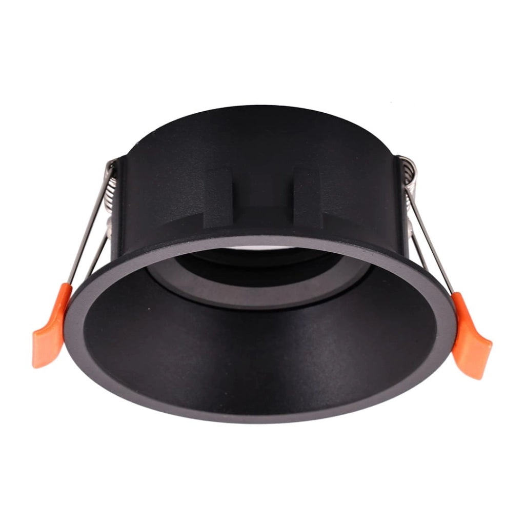 Milagro faretto da incasso nero tondo GU10 dimmer MLOS7240