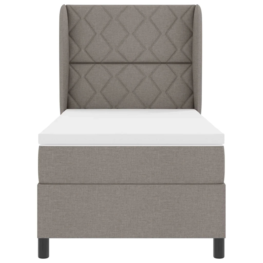 Letto a molle con materasso Talpa 90 x 200 cm Tessuto 3340610