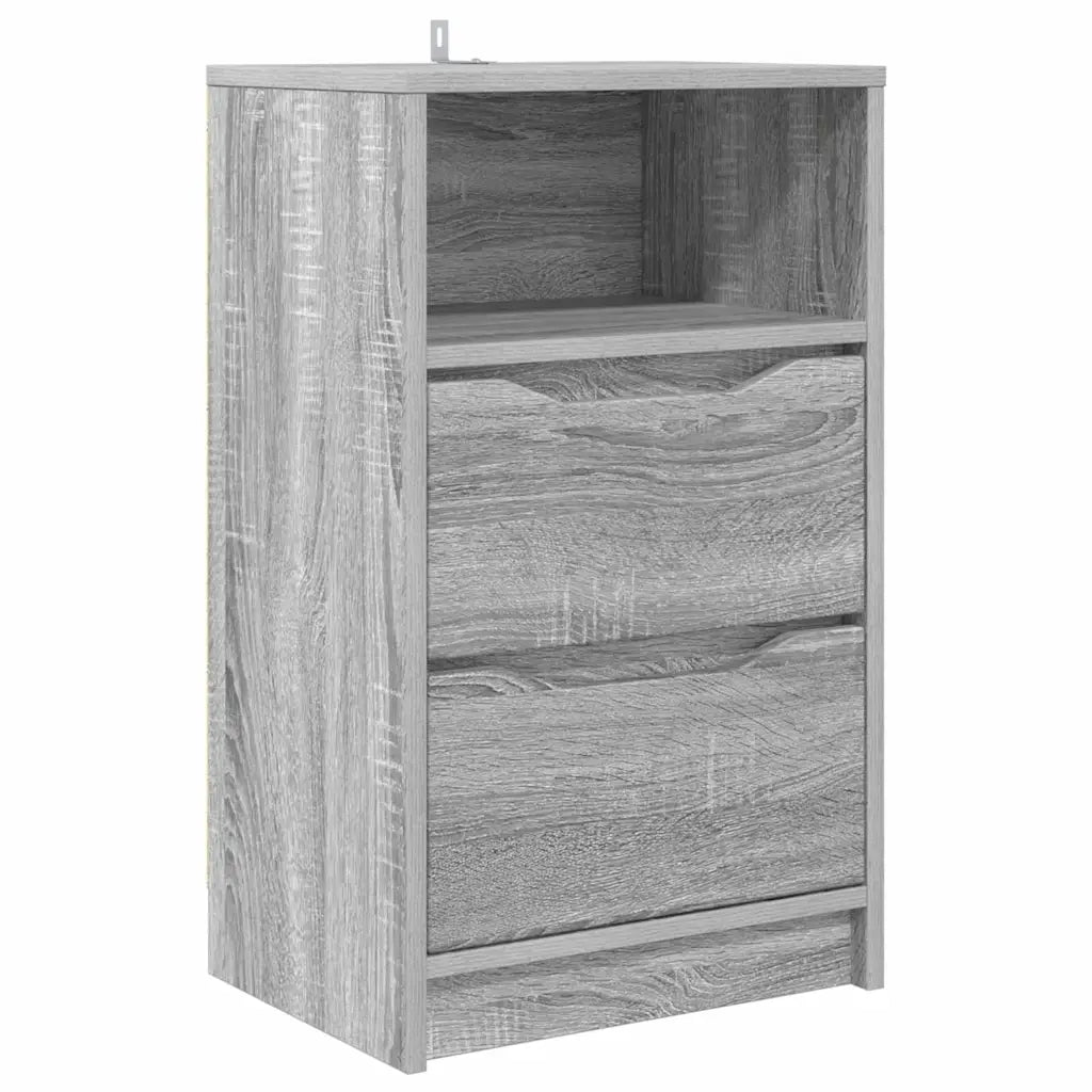 Comodino Grigio Sonoma 40 x 30 x 467 cm Legno multistrato