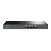Switch 16p gigabit rack mountable s steel case tplink - TL-SG1016