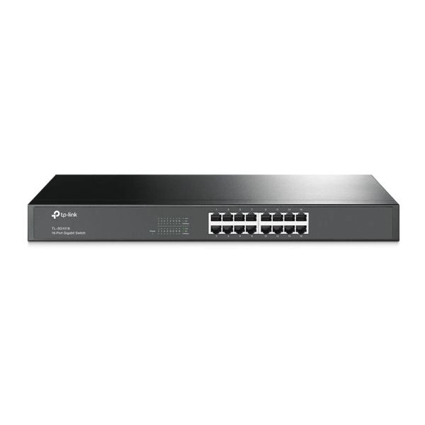 Switch 16p gigabit rack mountable s steel case tplink - TL-SG1016