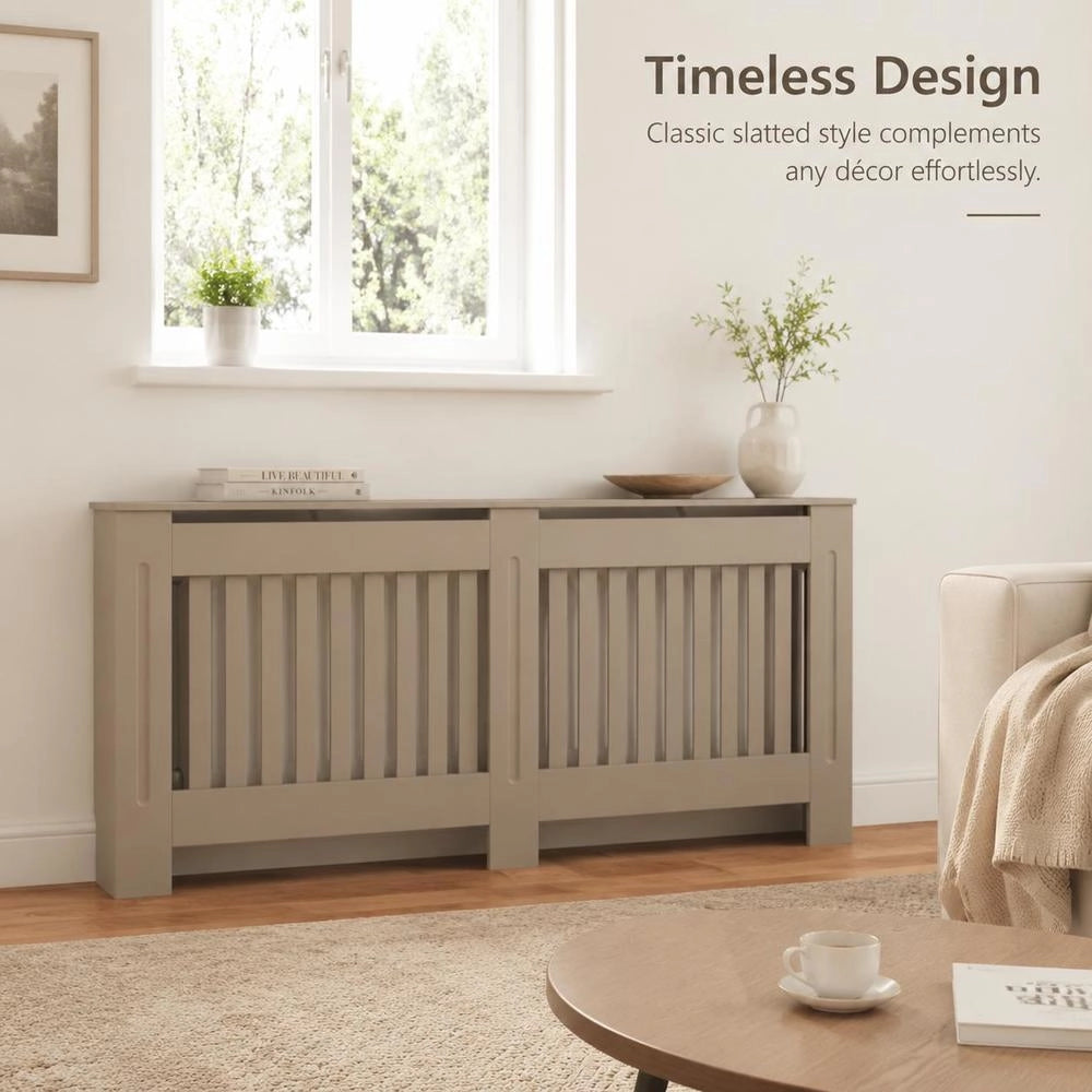Radiator Cover 172x19x81 Cm MDF