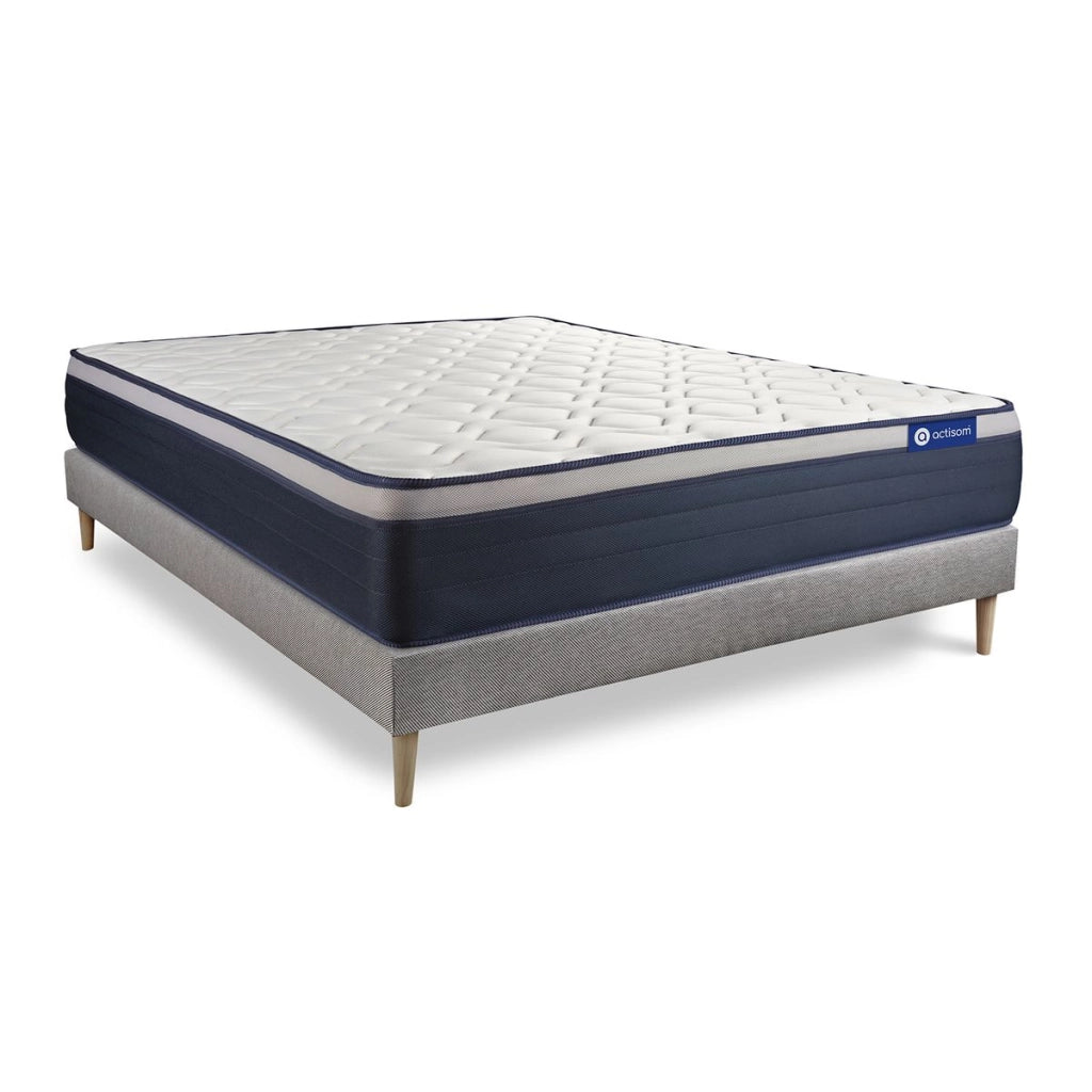 Kit rete e materasso matrimoniale Actilatex max 150x200cm - Spessore : 26cm - Lattice e memory foam - rigido