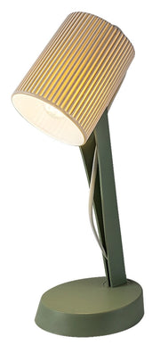 Lampada da tavolo verde bianco E14 Rabalux Solvet