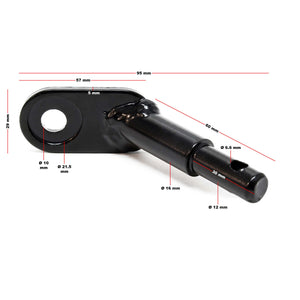 Rimorchio per cani bici, con gancio girevole di sicurezza, zanzariera e copertura antipioggia