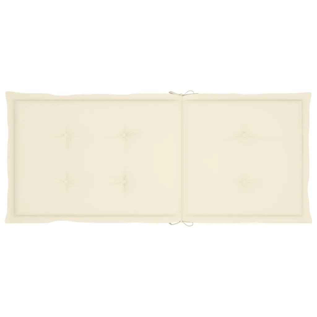 Sedie da Giardino Reclinabili 6 pz con Cuscini Massello Acacia cod mxl 47457