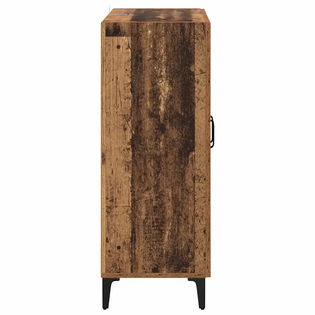 Credenza-Buffet-Armadio da cucina Legno vecchio 69,5 x 34 x 90 cm 268712
