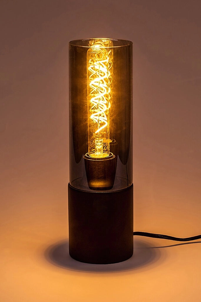 Lampada da tavolo moderna nera E27 Ronno Rabalux 74050