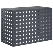 Copertura per condizionatore d'aria Antracite 100 x 50 x 70 cm 8014131