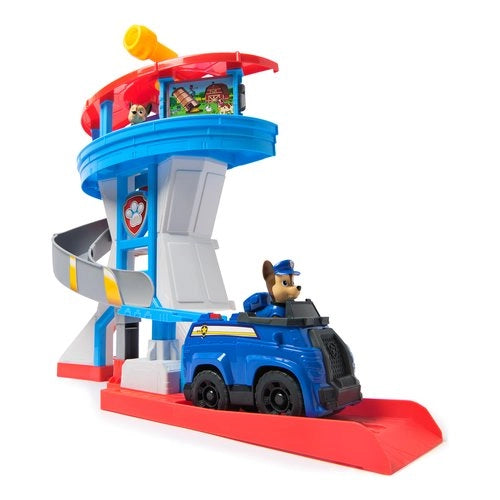 Playset personaggio spin master 6073765 paw patrol torre quartier gene