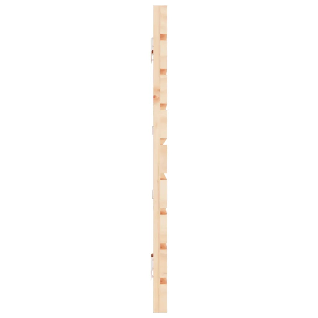 Testiera da Parete 206x3x63 cm in Legno Massello di Pino 824718