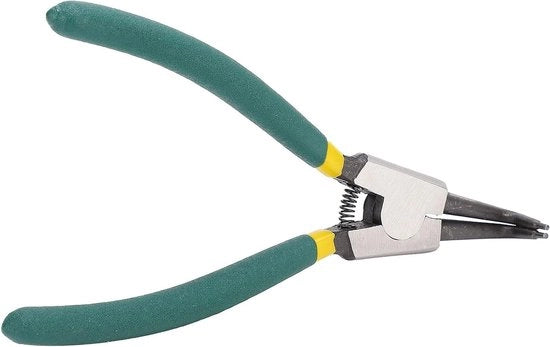 Manubrio resistente a torsione con clip esterno curvo per strumento di mano per uso industriale