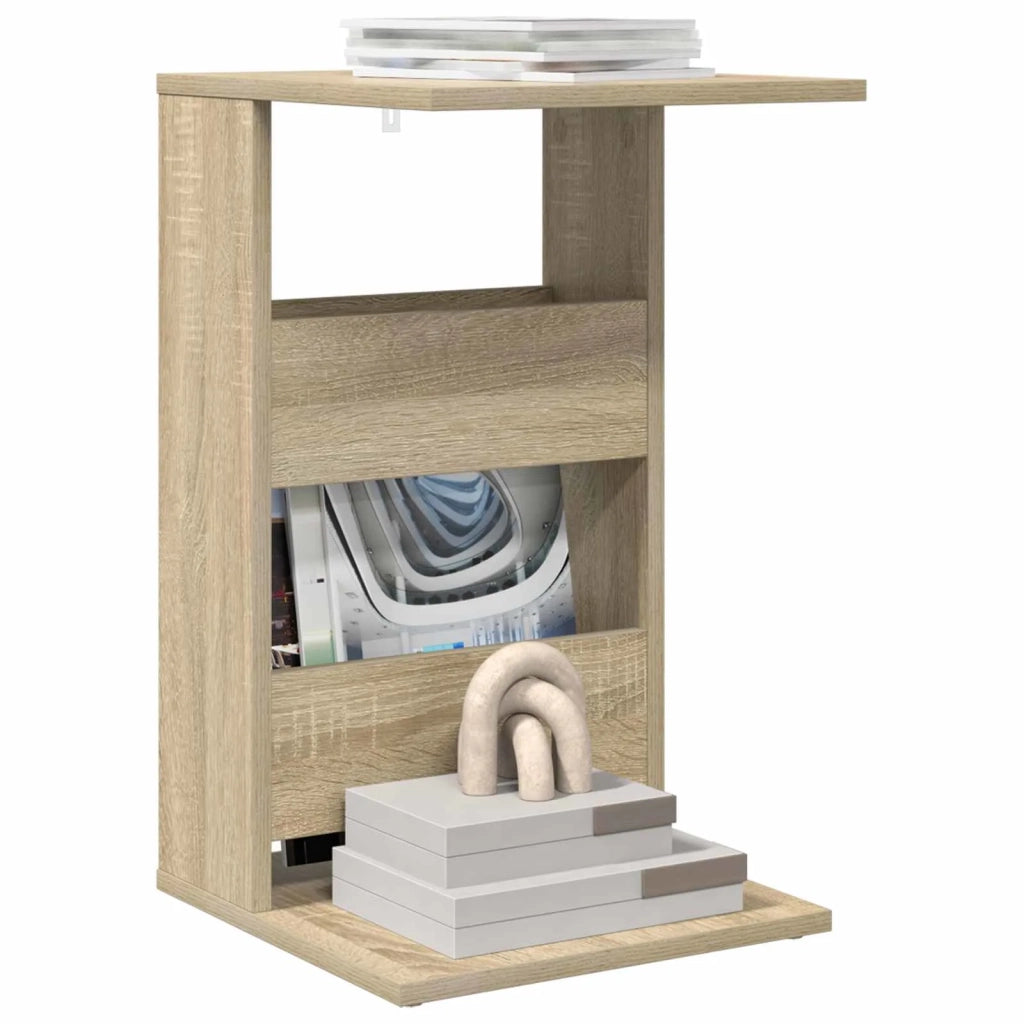 Tavolo laterale Rovere Sonoma 40 x 35 x 60,5 cm