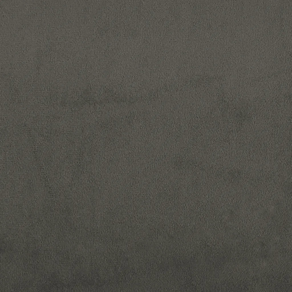 Giroletto a Molle Grigio Scuro 100x200 cm in Velluto cod mxl 60523