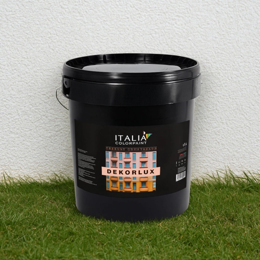 Dekorlux bucciato plastico lucido rivestimento decorativo superbianco *** formato 4 lt, confezione 1