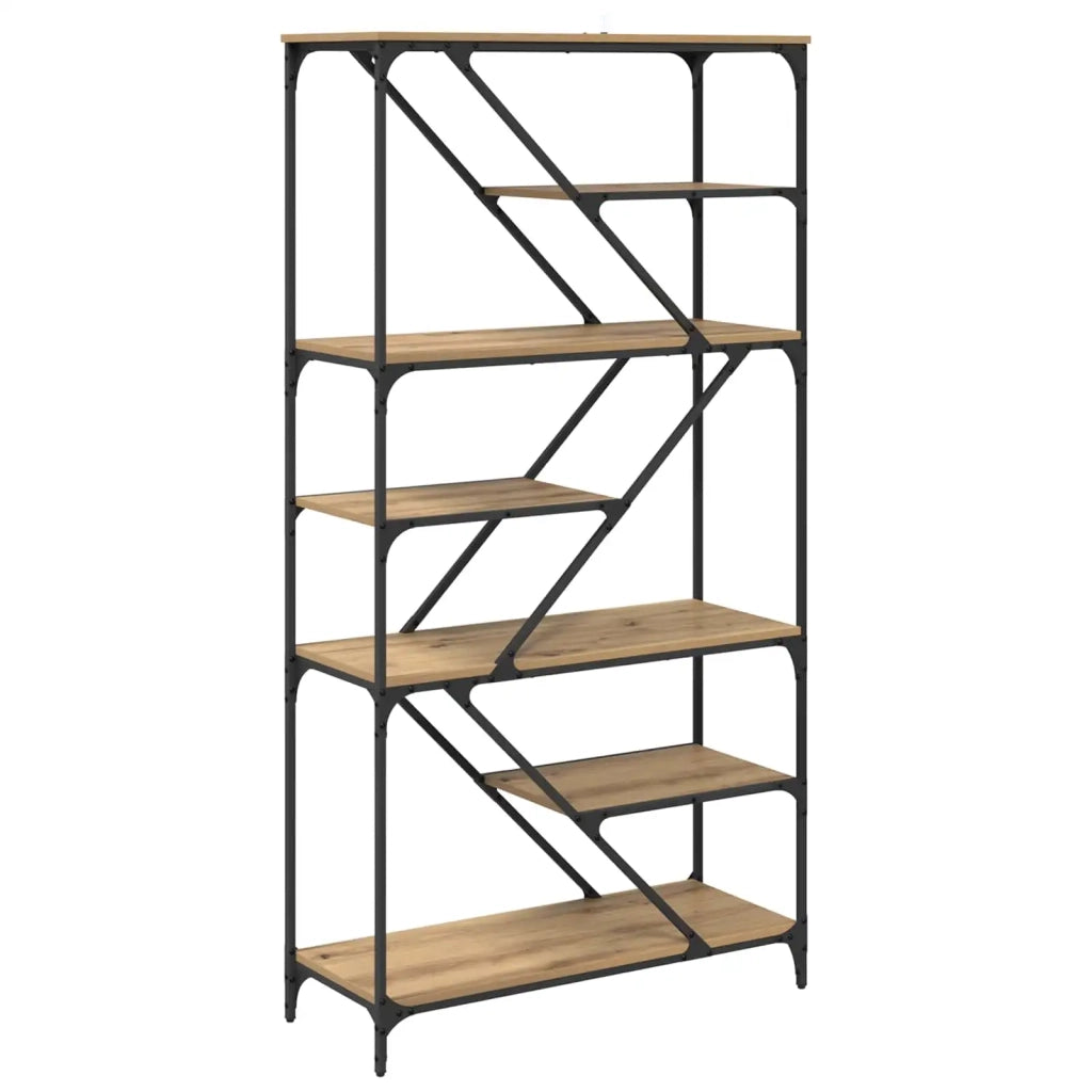 Libreria Rovere artigianale 91 x 36 x 176 cm Legno multistrato 882779