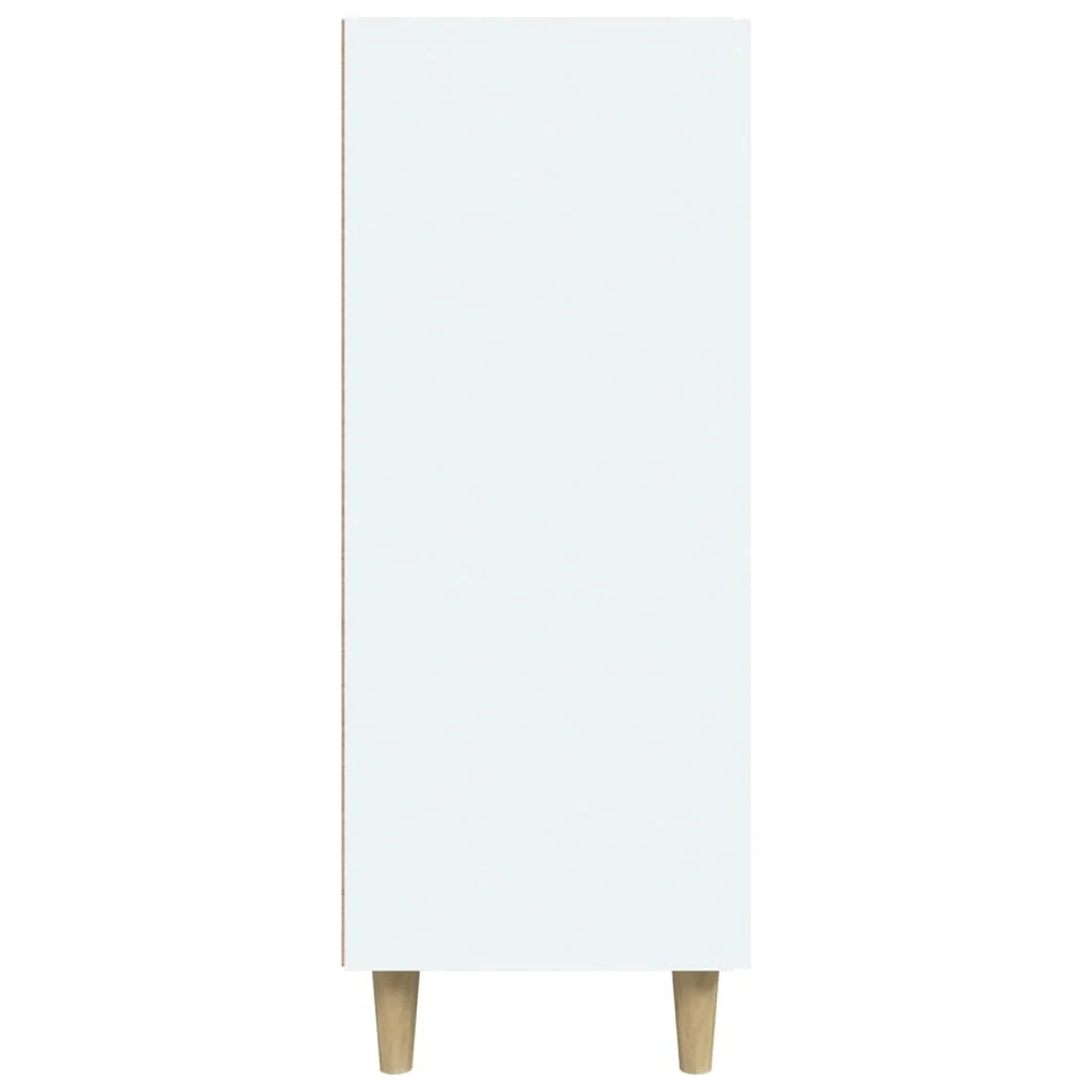 Buffet credenza cassettiera armadio mobile contenitore organizer per cucina soggiorno salotto 69,5 x 34 x 90 cm legno ingegnerizzato bianco 02_0030428