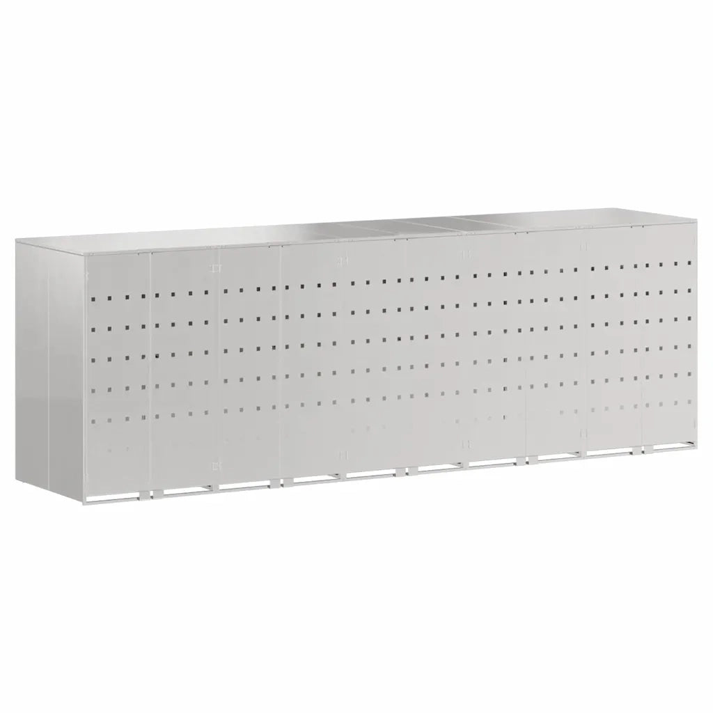 Contenitore per Rifiuti per 3 Bidoni 340 x 77.5 x 115.5 cm