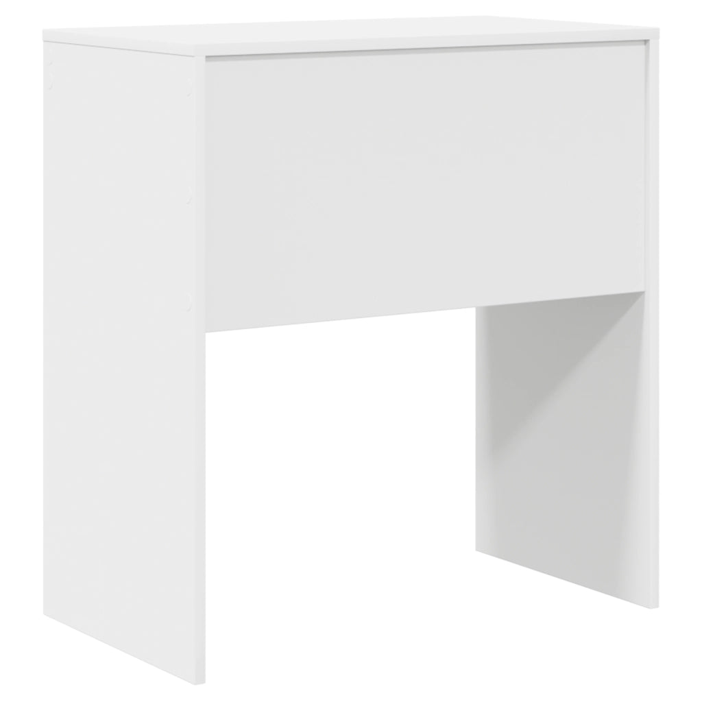 Scrivania Bianca Legno ingegnerizzato 70 x 40 x 76 cm Semplice