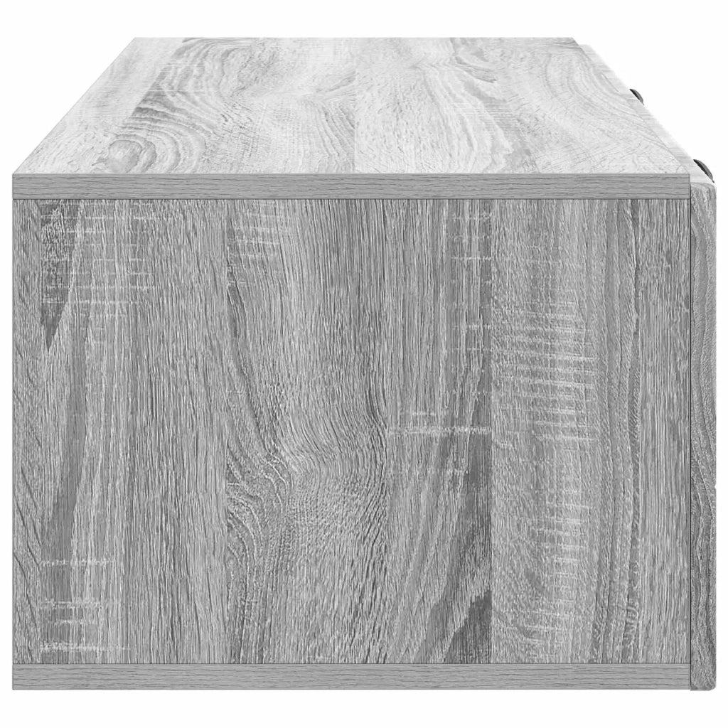 Mobile Porta TV da Muro Grigio Sonoma 78,5 x 41 x 30 cm 899031