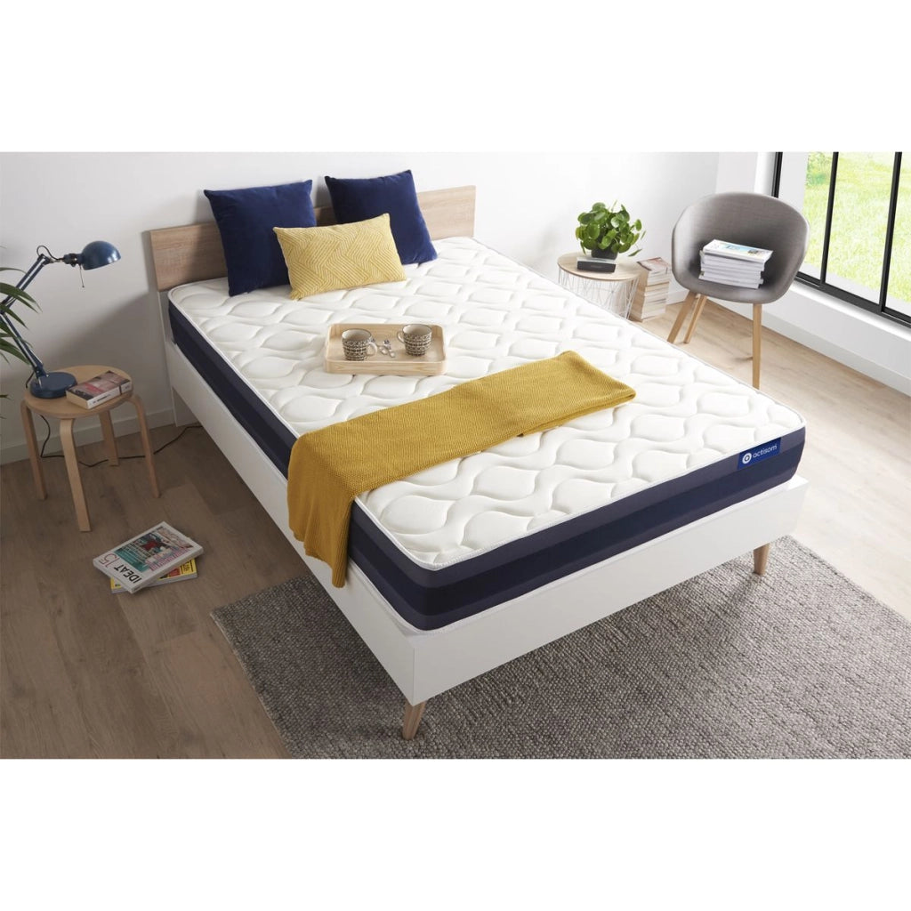 Materasso matrimoniale Actilatex morpho 200x200cm - Spessore : 24cm - Lattice e memory foam - Bilanciato