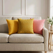 Cuscino con cuscino HEERLEN 2 pz Rosa Tessuto 923499