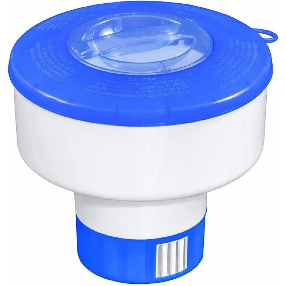 Trade Shop - Galleggiante Chimico Pieghevole Dispenser Regolabile Cloro Per Piscine 58656 -