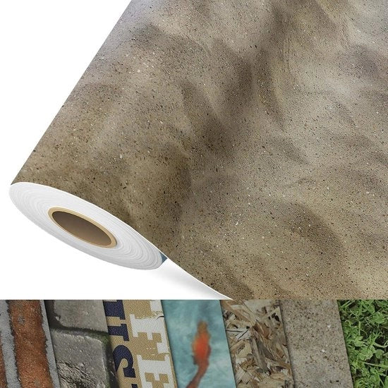 Pavimentazione in PVC con stampa a fotografia - sottoposta a sforzo - per metro di lunghezza 100x250 cm
