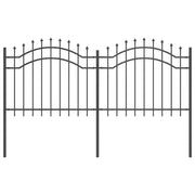 Recinzione per Giardino | Recinzione da cortile Woerden Grigio 240 x 140 cm