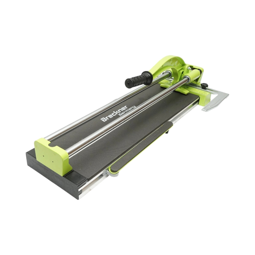 Macchina professionale per il taglio di piastrelle e pietre, larghezza 600 mm, spessore di taglio 6-30 mm, doppia guida con puntatore laser. Breckner Germany