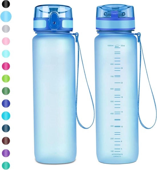 Bidone da 750 ml - Flacone da 750 ml - Flacone da 750 ml per bevande - Blu